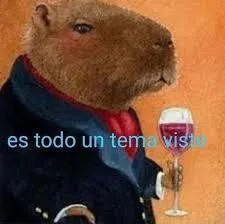 Es todo un tema carpincho meme